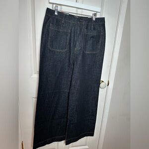 Vigoss Women's Dark Blue Relaxed Jeans